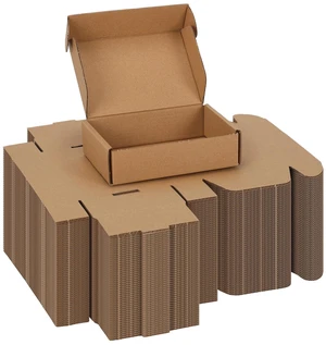 6x4x1.5 Small Shipping Boxes, 100 Pack Brown Kraft Folding Mailer Boxes, 3-Ply Corrugated Cardboard Mini Box Mailers for Small Business Packaging 6x4x1.5 Small Shipping Boxes, 100 Pack Brown Kraft Folding Mailer Boxes, 3-Ply Corrugated Cardboard Mini Box Mailers for Small Business Packaging