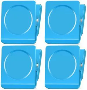 Blue Magnetic Clip, 4 Pack Magnet Clips for Whiteboard and Office Fridge Magnet Clips, 2.2 Inch Design, Whiteboard, Classroom, Photo Frames, Cruise, Home, Office, Decoration Gifts Blue Magnetic Clip, 4 Pack Magnet Clips for Whiteboard and Office Fridge Magnet Clips, 2.2 Inch Design, Whiteboard, Classroom, Photo Frames, Cruise, Home, Office, Decoration Gifts