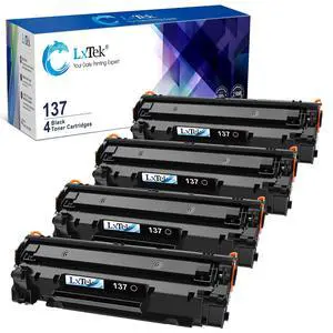 Compatible Toner Cartridge Replacement for Canon 137 Toner Cartridge CRG137 CRG 137 to use with ImageClass D570 MF236n MF232w MF216n MF244dw MF242dw MF232w(4 Pack, Black) Compatible Toner Cartridge Replacement for Canon 137 Toner Cartridge CRG137 CRG 137 to use with ImageClass D570 MF236n MF232w MF216n MF244dw MF242dw MF232w(4 Pack, Black)