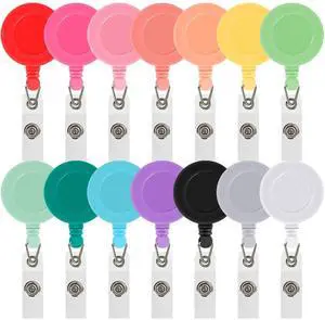 50 Pcs Retractable Badge Reel, Clips Holder Mixed Solid Color Nurse Strong Pull Resistance,Keychain Bulk Reels for Nurse Doctor Teachers Students School Office Workers Hanging ID Card Name 50 Pcs Retractable Badge Reel, Clips Holder Mixed Solid Color Nurse Strong Pull Resistance,Keychain Bulk Reels for Nurse Doctor Teachers Students School Office Workers Hanging ID Card Name