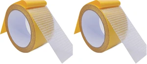 Extra Strong Double Sided Fabric Tape Heavy Duty for Clothes,Double Stick Fabric Tape for Carpet/Clothing 2inch x 33FT(10m) High Stickness Strong 2 Sided Tape (Pack of 2) Extra Strong Double Sided Fabric Tape Heavy Duty for Clothes,Double Stick Fabric Tape for Carpet/Clothing 2inch x 33FT(10m) High Stickness Strong 2 Sided Tape (Pack of 2)