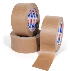 Heavy Duty Paper Packing Tape Kraft Paper Tape Eco Friendly & Biodegradable, Writable & Uncoated Brown Packing Tape for Masking, Sealing,Packaging Use, 2In x 43Yds x 3Rolls Heavy Duty Paper Packing Tape Kraft Paper Tape Eco Friendly & Biodegradable, Writable & Uncoated Brown Packing Tape for Masking, Sealing,Packaging Use, 2In x 43Yds x 3Rolls