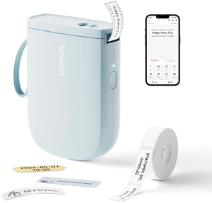 D11 Label Maker, 300DPI Potable Printer for Home & Business, Blue Bluetooth Label Printer, Come with 1 Roll Tape 12*40mm for Organizing Home Office School, Easy Setup D11 Label Maker, 300DPI Potable Printer for Home & Business, Blue Bluetooth Label Printer, Come with 1 Roll Tape 12*40mm for Organizing Home Office School, Easy Setup