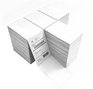 4x6 Thermal Shipping Labels Fanfold 4000 Labels BPA-free, Print Clear and Sharp, Strong Adhesive 4x6 Thermal Shipping Labels Fanfold 4000 Labels BPA-free, Print Clear and Sharp, Strong Adhesive