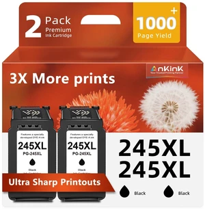 245XL Black Ink Cartridge Replacement for Canon Ink PG-245 PG245 XL For Pixma MX490 TR4520 TS3322 TR4522 TR4500 TS3122 TS3300 MX492 MG2522 MG2500 TS3320 TS3100 Printer,Ink for Cannon PG245XL 245XL Black Ink Cartridge Replacement for Canon Ink PG-245 PG245 XL For Pixma MX490 TR4520 TS3322 TR4522 TR4500 TS3122 TS3300 MX492 MG2522 MG2500 TS3320 TS3100 Printer,Ink for Cannon PG245XL