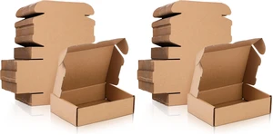 Shipping Boxes Corrugated, 5.91 x 3.94 x 1.57 Inches, Brown, 100 Pcs Brown Mailing Boxes Cardboard Box for Small Business Shipping Literature Mailer Packing Gift Shipping Boxes Corrugated, 5.91 x 3.94 x 1.57 Inches, Brown, 100 Pcs Brown Mailing Boxes Cardboard Box for Small Business Shipping Literature Mailer Packing Gift