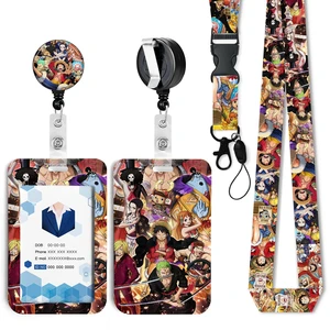Anime Id Badge Holder with Lanyard,Retractable Badge Holders Reels,Colorful Breakaway Lanyards for ID Badges,Cute Fashion Key Chain Keychains,Badge Clips for School Office Women Teen Kid 4 Anime Id Badge Holder with Lanyard,Retractable Badge Holders Reels,Colorful Breakaway Lanyards for ID Badges,Cute Fashion Key Chain Keychains,Badge Clips for School Office Women Teen Kid 4