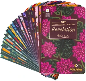 Selah New Testament Journal Set, 19 Books, NLT Translation Gift for Women, Bible Journaling, Softcover with Notes Space, Filament App Compatible: 0840498310034: Amazon.com Selah New Testament Journal Set, 19 Books, NLT Translation Gift for Women, Bible Journaling, Softcover with Notes Space, Filament App Compatible: 0840498310034: Amazon.com