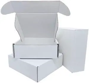 Small White Box 6 x 6 x 2 Inch 50 Pack Shipping Boxes Recyclable Corrugated Gift Mailers Storage Business Packaging Small White Box 6 x 6 x 2 Inch 50 Pack Shipping Boxes Recyclable Corrugated Gift Mailers Storage Business Packaging