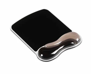 Duo Gel Mouse Pad with Wrist Rest - Gray (K62399US), Grey Ergonomic gel cushioning, non-skid backing, supports wrist during extended mouse use Duo Gel Mouse Pad with Wrist Rest - Gray (K62399US), Grey Ergonomic gel cushioning, non-skid backing, supports wrist during extended mouse use