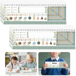 30 Pcs Desk Name Tags for Classroom, Manuscript Student Desk Name Plates Waterproof Eucalyptus Classroom Nameplates with Alphabet Multiplication Chart Fractions for 3Rd to 4Th Grade 30 Pcs Desk Name Tags for Classroom, Manuscript Student Desk Name Plates Waterproof Eucalyptus Classroom Nameplates with Alphabet Multiplication Chart Fractions for 3Rd to 4Th Grade