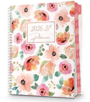 2026-2027 Planner 8.5x11, Weekly Monthly Floral Planner 2026-2027 academic planner covers Jul. 2026-Jun. 2027 with weekly and monthly layouts for school and office 2026-2027 Planner 8.5x11, Weekly Monthly Floral Planner 2026-2027 academic planner covers Jul. 2026-Jun. 2027 with weekly and monthly layouts for school and office
