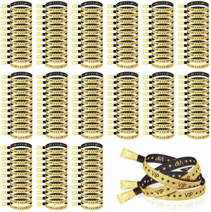 VIP Wristbands Cloth for Events Party Fabric VIP Bracelets for Wedding Concert Fair VIP Wristbands Cloth for Events Party Fabric VIP Bracelets for Wedding Concert Fair