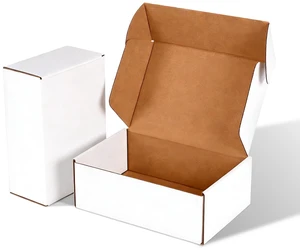 40 Pack 9x6x2 Inch White Shipping Boxes, Corrugated Cardboard Mailer Boxes for Small Business Packaging, Easy-to-Fold Design for Mailing, Gift Wrapping, and Everyday Organizing 40 Pack 9x6x2 Inch White Shipping Boxes, Corrugated Cardboard Mailer Boxes for Small Business Packaging, Easy-to-Fold Design for Mailing, Gift Wrapping, and Everyday Organizing