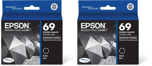 69 DURABrite Ultra Ink Black for CX-6000, CX-7000F, CX-7400, CX-8400, CX-9400, CX-9475, NX-400, NX-415, NX-510, NX-515, WF-1100, WF-500, WF-600, WF-610, WF-615 and Other Select Models 69 DURABrite Ultra Ink Black for CX-6000, CX-7000F, CX-7400, CX-8400, CX-9400, CX-9475, NX-400, NX-415, NX-510, NX-515, WF-1100, WF-500, WF-600, WF-610, WF-615 and Other Select Models
