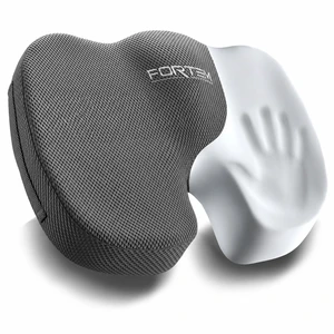 Seat Cushion, Office Chair Cushion for Tailbone Sciatica Pain Relief Memory Foam Pillow for Car Ergonomic Design Washable Cover Non Slip Dark Grey Seat Cushion, Office Chair Cushion for Tailbone Sciatica Pain Relief Memory Foam Pillow for Car Ergonomic Design Washable Cover Non Slip Dark Grey
