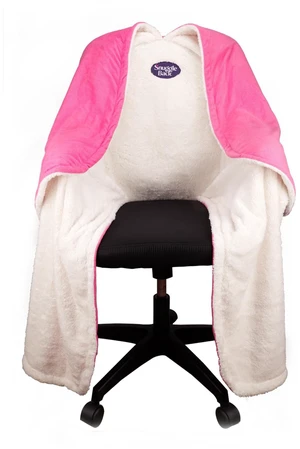 The Original Office Chair Blanket by SnuggleBack; Cozy Comfy Office Desk Chair Wrap Attaches for Hands-Free Warmth. Stay Warm In The Winter or Summer. (Raspberry Pattern Fleece) The Original Office Chair Blanket by SnuggleBack; Cozy Comfy Office Desk Chair Wrap Attaches for Hands-Free Warmth. Stay Warm In The Winter or Summer. (Raspberry Pattern Fleece)