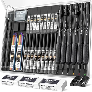 6PCS Art Mechanical Pencil Set,HD1000 Mechanical Drawing Pencils 3 PCS Mechanical Pencils 0.5-0.9 mm & 3 PCS 2mm Lead Holder (6B 4B 2B HB 2H 4H Colors) For Outdoor Writing, Sketching Drawing 6PCS Art Mechanical Pencil Set,HD1000 Mechanical Drawing Pencils 3 PCS Mechanical Pencils 0.5-0.9 mm & 3 PCS 2mm Lead Holder (6B 4B 2B HB 2H 4H Colors) For Outdoor Writing, Sketching Drawing