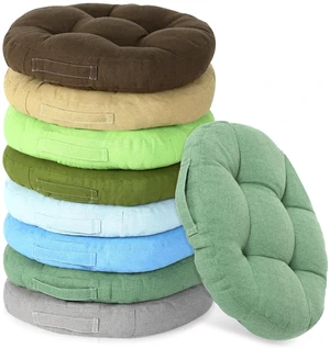 8 Pcs Floor Cushions for Classroom, Dark Color, Round 15x15x2.4 Inch, Cotton Linen, Flexible Seating Pillows Bulk, Multiple Colors, for Kids Home School Kindergarten Nursery 8 Pcs Floor Cushions for Classroom, Dark Color, Round 15x15x2.4 Inch, Cotton Linen, Flexible Seating Pillows Bulk, Multiple Colors, for Kids Home School Kindergarten Nursery