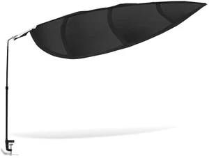 Black Office Cubicle and Desk Shade for cubicle to block light for Light Sensititve WorkersBlock Overhead Light,Glare,And Airflow,Uv-Resistant Fabric,Adjustable Black Office Cubicle and Desk Shade for cubicle to block light for Light Sensititve WorkersBlock Overhead Light,Glare,And Airflow,Uv-Resistant Fabric,Adjustable