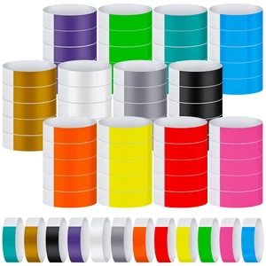 1200 Pack Paper Wristbands,Mixed Colors Plastic Wristbands for Event Party Wrist Band Colored Adhesive Neon Identification Hand Bands, Concert, Festivals, Waterproof 1200 Pack Paper Wristbands,Mixed Colors Plastic Wristbands for Event Party Wrist Band Colored Adhesive Neon Identification Hand Bands, Concert, Festivals, Waterproof