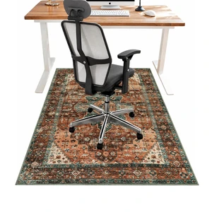 Office Chair Mat for Hardwood Floor/Tile Floor, 36"X 48" Desk Chair Mat for Hard Floors, Under Desk Rug Protector for Rolling Computer Gaming Chairs, Anti Slip Machine Wash Low Pile Carpet Office Chair Mat for Hardwood Floor/Tile Floor, 36"X 48" Desk Chair Mat for Hard Floors, Under Desk Rug Protector for Rolling Computer Gaming Chairs, Anti Slip Machine Wash Low Pile Carpet