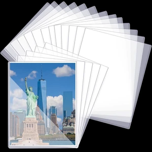 25 Pcs 8 1/2" x 11" Rigid Print Protectors Clear Sheet Protectors Hard Plastic Paper Page Magazine Protectors for Collectors Rigid Top Loaders Document Holder Birth Certificate Protector 25 Pcs 8 1/2" x 11" Rigid Print Protectors Clear Sheet Protectors Hard Plastic Paper Page Magazine Protectors for Collectors Rigid Top Loaders Document Holder Birth Certificate Protector