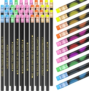 80pcs Color Changing Pencils for Back to School, Inspirational with Eraser Encourage Saying, Thermochromic Design, Fun for Kids Students Classroom, Birthday Party Favors Teacher Rewards 80pcs Color Changing Pencils for Back to School, Inspirational with Eraser Encourage Saying, Thermochromic Design, Fun for Kids Students Classroom, Birthday Party Favors Teacher Rewards