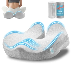 Seat Cushion,Ergonomic Chair Cushions for Sit Bone Tailbone Pain Relief,Sciatica & Back Support,Memory Foam Butt Pillow for Office,Car,Home,Gaming,Wheelchair Seat Cushion,Ergonomic Chair Cushions for Sit Bone Tailbone Pain Relief,Sciatica & Back Support,Memory Foam Butt Pillow for Office,Car,Home,Gaming,Wheelchair