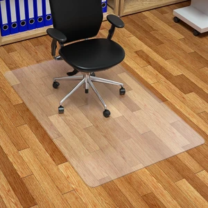 Chair Mat for Hardwood Floor, 30" x 48" Clear Anti-Slip Computer Desk Chair Floor Mat, Easy Glide, Transparent Mats for Office, Home and Gaming Floors (Rectangle) Chair Mat for Hardwood Floor, 30" x 48" Clear Anti-Slip Computer Desk Chair Floor Mat, Easy Glide, Transparent Mats for Office, Home and Gaming Floors (Rectangle)