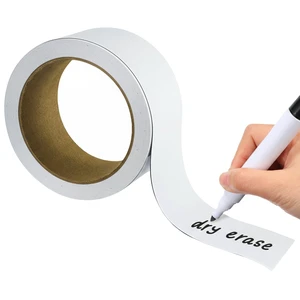 Magnetic Strip, Magnetic Tape, Magnet Tape, Dry Erase Label 2 in x 50 Ft Magnet Roll, Strips for White Board, Write On Labels, Whiteboard Sheet, Dry Erase Sheet, Writable, Wipe Off, Blank Magnetic Strip, Magnetic Tape, Magnet Tape, Dry Erase Label 2 in x 50 Ft Magnet Roll, Strips for White Board, Write On Labels, Whiteboard Sheet, Dry Erase Sheet, Writable, Wipe Off, Blank