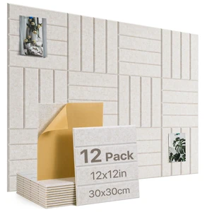Cork Board, 48"x36" Felt Bulletin Board with Self Adhesive Camel Cork Boards for Office, 12 Pack Pin Boards For Walls, Use in Bedroom Home Classroom Decor Cork Board, 48"x36" Felt Bulletin Board with Self Adhesive Camel Cork Boards for Office, 12 Pack Pin Boards For Walls, Use in Bedroom Home Classroom Decor