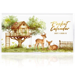 Pocket Calendar 2027-2028 for Purse, Small Pocket Planner 2027-2028 for Purse 3.5×6.5In,24 Month Organizer from Jan 2027- December 2028 Mini Planner with Pvc Cover for Organizing & Planning Pocket Calendar 2027-2028 for Purse, Small Pocket Planner 2027-2028 for Purse 3.5×6.5In,24 Month Organizer from Jan 2027- December 2028 Mini Planner with Pvc Cover for Organizing & Planning