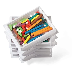 Plastic Cuisenaire Rods with Trays, Math Manipulatives, Montessori Math Rods, Math Counters, Math Blocks, Counting Blocks, Montessori Math, Fraction Bars, Number Rods (Set of 6) Plastic Cuisenaire Rods with Trays, Math Manipulatives, Montessori Math Rods, Math Counters, Math Blocks, Counting Blocks, Montessori Math, Fraction Bars, Number Rods (Set of 6)