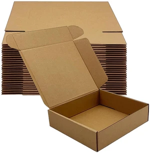 Shipping Boxes 8x5x2 inch 50 Pack,Brown Corrugated Mailers for E-Commerce Small Business Packaging, Literature Mailer, Gifting, Wrapping, Moving, Storage, Recycled Cardboard Boxes, Kraft, Tuck Top Shipping Boxes 8x5x2 inch 50 Pack,Brown Corrugated Mailers for E-Commerce Small Business Packaging, Literature Mailer, Gifting, Wrapping, Moving, Storage, Recycled Cardboard Boxes, Kraft, Tuck Top