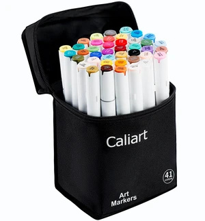 Alcohol Markers 41 Colors Fine & Chisel Dual Tip Coloring Markers Permanent Sketch Art Markers Set for Beginners Artists Adult Coloring Books Drawing Illustration Painting School Art Supplies Alcohol Markers 41 Colors Fine & Chisel Dual Tip Coloring Markers Permanent Sketch Art Markers Set for Beginners Artists Adult Coloring Books Drawing Illustration Painting School Art Supplies