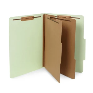 10 Classification Folders, Legal, 2 Divider, Gray Green Heavy-duty, 2 in Expansion, 2 Prong Fasteners, 2 Dividers, for Medical and Legal Files 10 Classification Folders, Legal, 2 Divider, Gray Green Heavy-duty, 2 in Expansion, 2 Prong Fasteners, 2 Dividers, for Medical and Legal Files