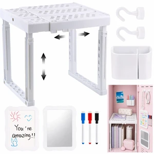 9PCS Locker Accessories for Girl, Locker Organizer, Adjustable Locker Shelf Sturdy Locker Shelf, Magnetic Whiteboard, Mirror, Pen Holder, Hooks & 3 Markers, Back to School Essentials Locker Decor 9PCS Locker Accessories for Girl, Locker Organizer, Adjustable Locker Shelf Sturdy Locker Shelf, Magnetic Whiteboard, Mirror, Pen Holder, Hooks & 3 Markers, Back to School Essentials Locker Decor