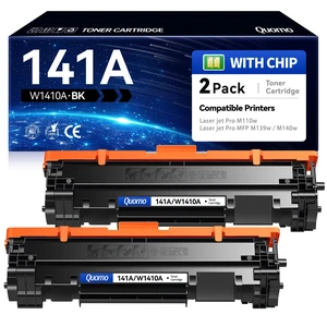 141A Toner Cartridge with chip (2-Pack) High Yield Compatible for HP 141A W1410A Black LaserJet Toner Cartridges use with HP Laser Jet MFP M110w M139w M140w Series 141A Toner Cartridge with chip (2-Pack) High Yield Compatible for HP 141A W1410A Black LaserJet Toner Cartridges use with HP Laser Jet MFP M110w M139w M140w Series