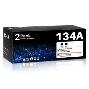 134A W1340A Black Toner Cartridge for HP LaserJet MFP M209dw M209 Printer | for HP 134A for HP LaserJet MFP M234dw M234sdw M234sdn M234 Printer (with Chip, 2 Pack) 134A W1340A Black Toner Cartridge for HP LaserJet MFP M209dw M209 Printer | for HP 134A for HP LaserJet MFP M234dw M234sdw M234sdn M234 Printer (with Chip, 2 Pack)