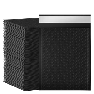 Bubble Mailers 6x10" 100 Pack Black Padded Envelopes Waterproof Usable Size 6x9 Self-Seal Padded Mailing Envelopes Bubble Opaque Padded Mailer for Small Businesses Envelope Mailers#0 Bubble Mailers 6x10" 100 Pack Black Padded Envelopes Waterproof Usable Size 6x9 Self-Seal Padded Mailing Envelopes Bubble Opaque Padded Mailer for Small Businesses Envelope Mailers#0