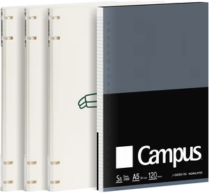 Good Time 2x2 Spiral Binder Notebooks, 3 Pack A5 Refillable Notebook with Extra 120 Sheets 5x5 Graph Loose leaf Paper. Pre-Packed 10 Sheets in 8mm Ruled Each, Notebooks for School & Work Good Time 2x2 Spiral Binder Notebooks, 3 Pack A5 Refillable Notebook with Extra 120 Sheets 5x5 Graph Loose leaf Paper. Pre-Packed 10 Sheets in 8mm Ruled Each, Notebooks for School & Work