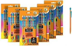Xtra Strong Mechanical Pencils with Erasers, Thick Point (0.9mm), 144-Count Bundle, Bulk Mechanical Pencils for School or Office Supplies Xtra Strong Mechanical Pencils with Erasers, Thick Point (0.9mm), 144-Count Bundle, Bulk Mechanical Pencils for School or Office Supplies