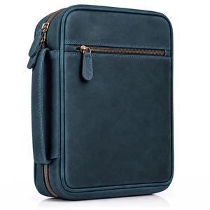 Bible Cover Carrying Case Men, Navy Blue. Bible Case Fits Standard, Large & Study Bibles up to 10.5 x 8 x 2.5 In, Ideal for men, women, Church & Travel, Handmade Bible Cover Carrying Case Men, Navy Blue. Bible Case Fits Standard, Large & Study Bibles up to 10.5 x 8 x 2.5 In, Ideal for men, women, Church & Travel, Handmade