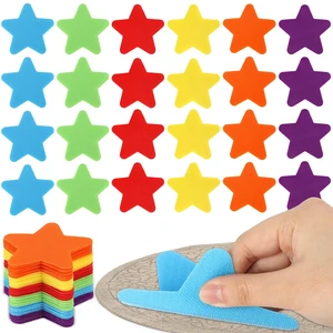 48Pcs Star Carpet Spots for Classroom Seat Position Dots Removable Floor Makers for School Rug Decoration Multicolor Sitting Marks for Preschool Elementary Kindergarten Teachers Supplies 48Pcs Star Carpet Spots for Classroom Seat Position Dots Removable Floor Makers for School Rug Decoration Multicolor Sitting Marks for Preschool Elementary Kindergarten Teachers Supplies