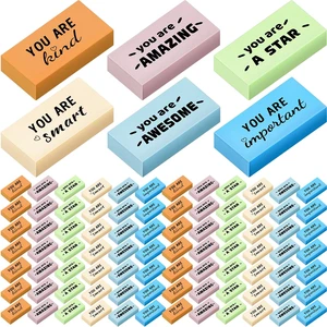 180 Pcs Inspirational Erasers,Motivational,Boho Bulk Pencil Erasers, 6 Motivational Designs, Classroom Rewards Drawing Supplies, Back to School Teacher Essentials 180 Pcs Inspirational Erasers,Motivational,Boho Bulk Pencil Erasers, 6 Motivational Designs, Classroom Rewards Drawing Supplies, Back to School Teacher Essentials
