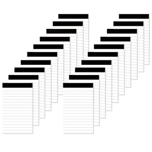 20 Pack Small Notepad, 3 x 5 Inch Ultra Quality Note Pads, Server Lined Papers and Desk Notepads for Office Supplies, Writing and Memo pads 30 Sheets Each 20 Pack Small Notepad, 3 x 5 Inch Ultra Quality Note Pads, Server Lined Papers and Desk Notepads for Office Supplies, Writing and Memo pads 30 Sheets Each