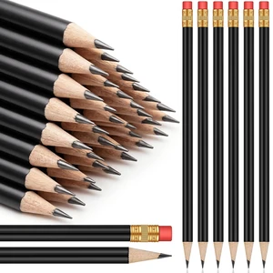 144 Pieces HB Graphite Wood Pencils with Eraser for School, Black Round Design Comfortable Grip, Writing Drawing Sketching, School Office Wedding Classroom Supplies, Bulk Teachers Students 144 Pieces HB Graphite Wood Pencils with Eraser for School, Black Round Design Comfortable Grip, Writing Drawing Sketching, School Office Wedding Classroom Supplies, Bulk Teachers Students