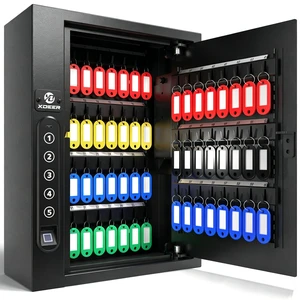 60 Biometric Key Lock Box with Code,Key Box Wall Mount with Drop Slot Key Cabinet with Combination Key Lock, Key Tag, LED Light, Backlit Keypad, Key Safe for Hotel Office Company Car Dealerships 60 Biometric Key Lock Box with Code,Key Box Wall Mount with Drop Slot Key Cabinet with Combination Key Lock, Key Tag, LED Light, Backlit Keypad, Key Safe for Hotel Office Company Car Dealerships