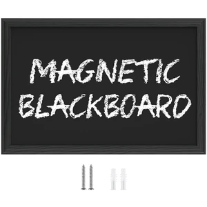 Chalkboard,Magnetic Chalk Board with Wood Frame, 23.6" x 35.4",Black Wall mounted Chalk Board for Wedding, Kitchen, Bar, Restaurant, Menu & Home Decor, Horizontal or vertical Hanging Chalkboards Chalkboard,Magnetic Chalk Board with Wood Frame, 23.6" x 35.4",Black Wall mounted Chalk Board for Wedding, Kitchen, Bar, Restaurant, Menu & Home Decor, Horizontal or vertical Hanging Chalkboards